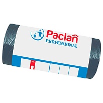 Мешки для мусора 60 л, черные, в рулоне 50 шт., ПНД, 6,2 мкм, 800х600 мм, PACLAN Professional, 604078 в Ачинске