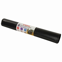 Мешки для мусора 240 л, черные, в рулоне 5 шт., ПВД 80 мкм, 1400х900 мм, LAIMA, 605339 в Ачинске