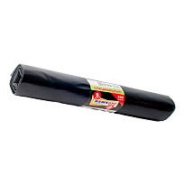 Мешки для мусора 240 л, черные, в рулоне 5 шт., ПВД 80 мкм, 1300х900 мм, МЕШКОFF, 4217 в Ачинске