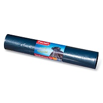 Мешки для мусора 240 л, черные, в рулоне 20 шт., ПВД 35 мкм, 1400х900 мм, PACLAN Big&Strong, 600823 в Ачинске