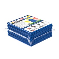 Мешки для мусора 160 л, синие, в пачке 10 шт., ПВД, 40 мкм, 900х1100 мм, i-Bag в Ачинске