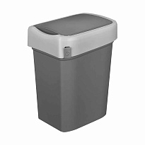 Контейнер для мусора Smart Bin 10 л (серый) 10 серый в Ачинске