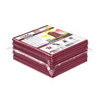 Мешки для мусора 160 л, бордовые, в пачке 10 шт., ПВД, 40 мкм, 900х1100 мм, i-Bag в Ачинске